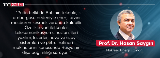 Putin'in enerji kozundaki açmaz: Batılı teknolojiler